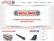 Tablet Screenshot of ikitellizincir.com